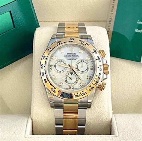 rolex daytona cinghia oror e argento|Orologio Rolex Cosmograph Daytona in oro bianco 18 ct.